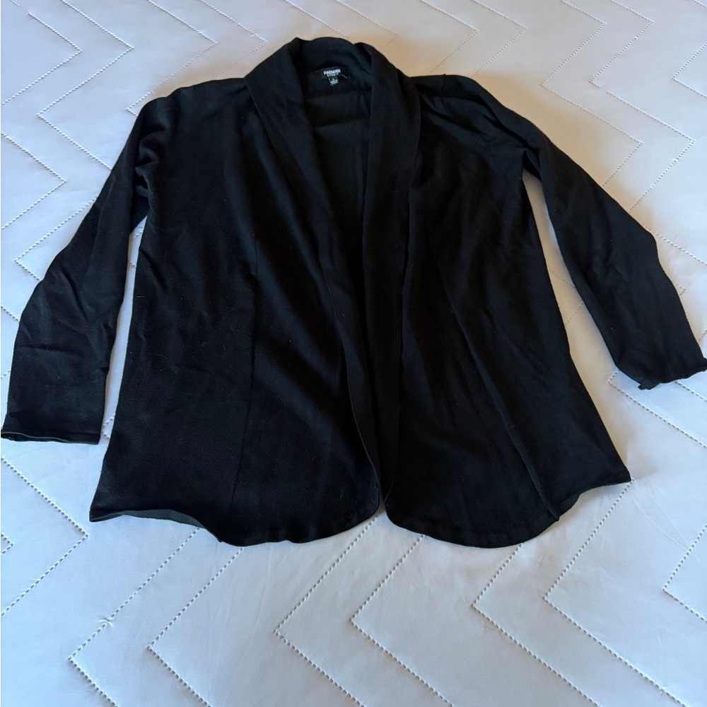 Premise Women's Black Shawl Collar Blazer